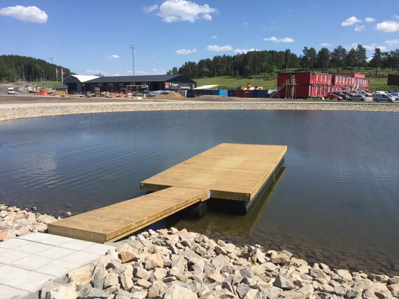 Premiumbrygga 8m utan Landgång