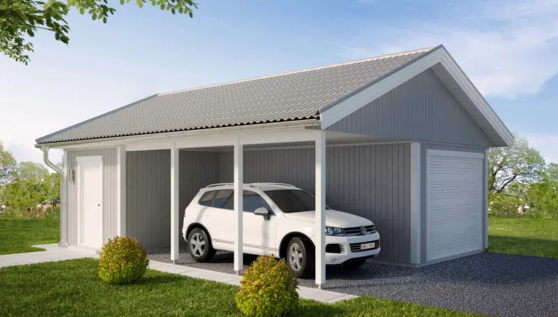 Garage och carport GC54