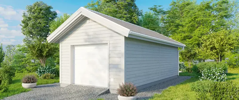 Sidobyggnad Garage