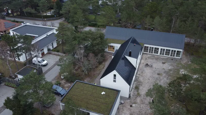 Ett hem som öppnar sig mot naturen