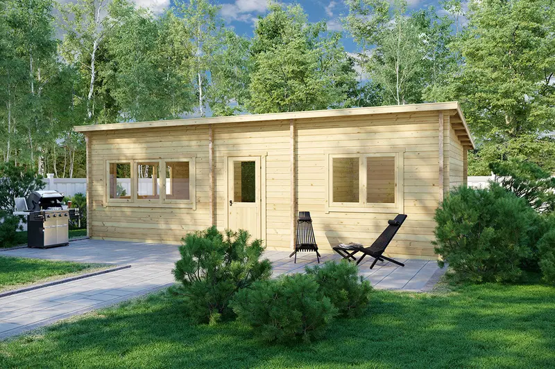 Fritidshus “Holiday J” 40m² / 10 x 5 m / 70mm