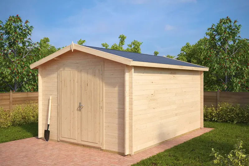 Redskapsbod “Eva A” 12m² / 3 x 4 m / 44mm
