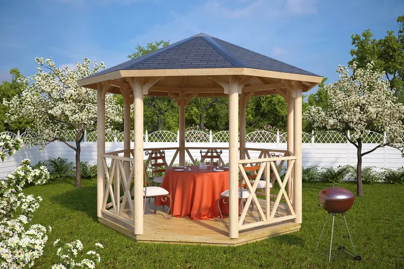 Paviljong “Lotte L” 9m² / 4 x 3 m