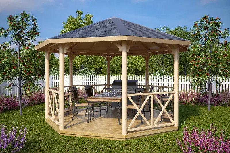 Paviljong “Lotte XL” 15m² / 4 x 4 m