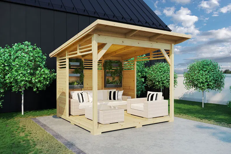 Paviljong “A Plus” / 3 x 3 m