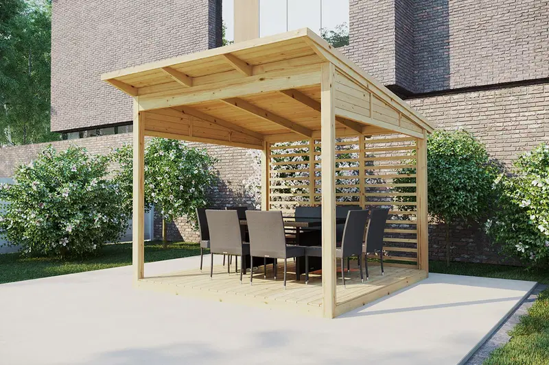 Paviljong “Typ A” / 3 x 3 m