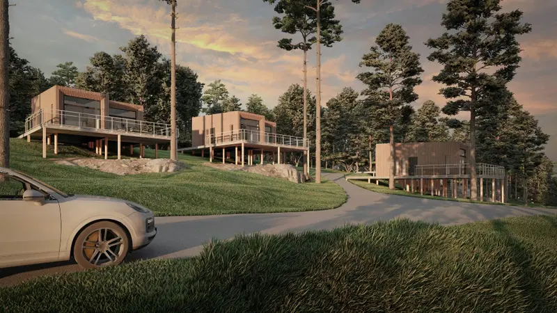 Golf-lodge