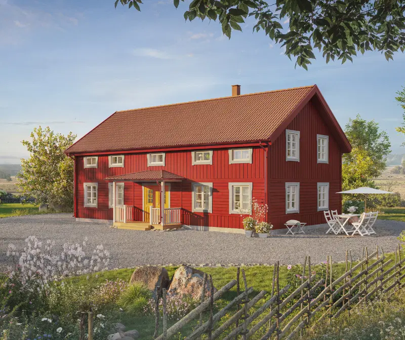 Villa Svanö 1.5-plan