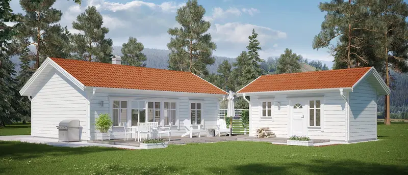 Lindö med gäststuga