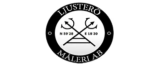 LJUSTERÖ MÅLERI AB logo