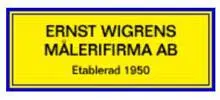 Ernst Wigrens Måleri AB logo